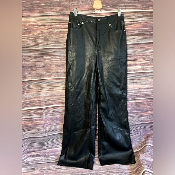 Urban Outfitters Pants - Urban Outfitters Black Faux pants. Size 28/28